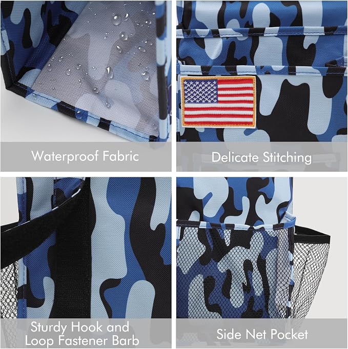 Surblue Bedside Caddy Hanging Organizer Storage Bag Pocket - Image 4
