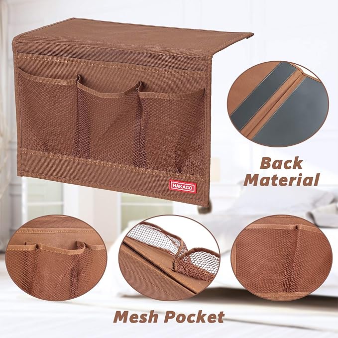 HAKACC Bedside Organizer, Bedside Storage Caddy Organizer - Image 7