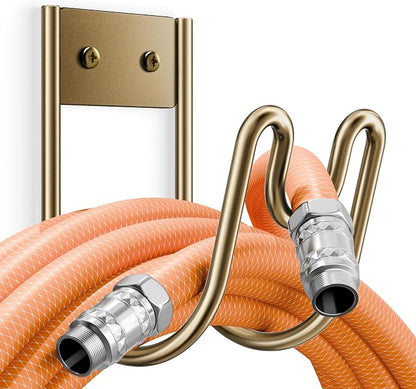 Bronze Metal Garden Hose Holder by Josmimic