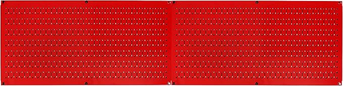 Wall Control Pegboard Rack Horizontal Metal Pegboard Garage Tool Storage Pack - Image 2