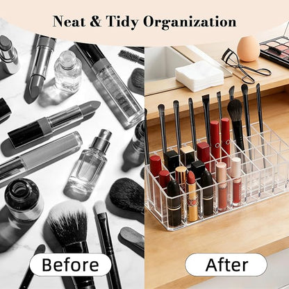 Rollerball Perfume Organizer, 36 Spaces Acrylic Fragrance Organizer, Lipstick - Image 5