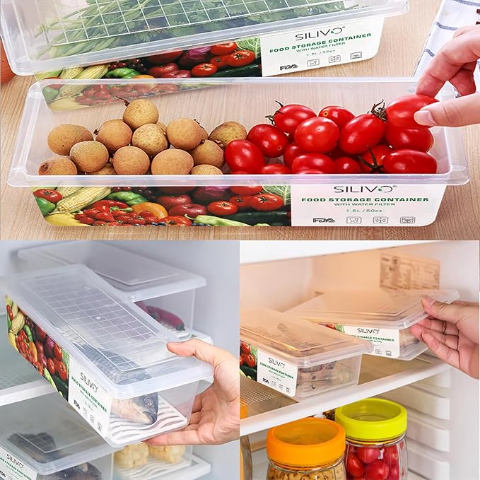 SILIVO Fruit Storage Containers - Image 4