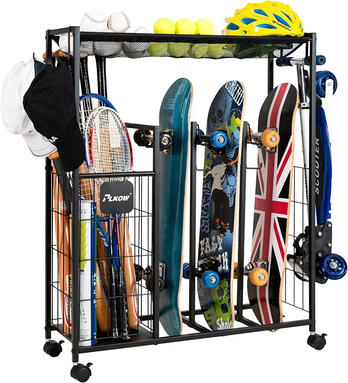 PLKOW Skateboard Storage Rack by PLKOW