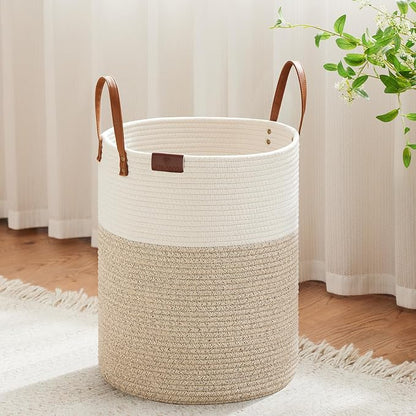 VIPOSCO Tall Laundry Basket, Large Dirty Clothes Hamper by VIPOSCO