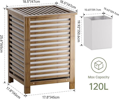 SMIBUY Double Laundry Hamper - Image 4