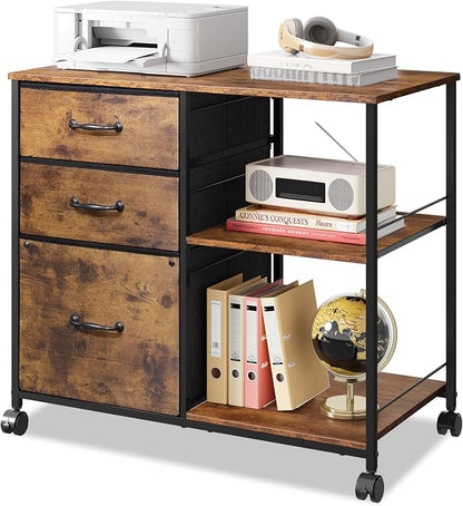 DEVAISE 3 Drawer Mobile File Cabinet by DEVAISE