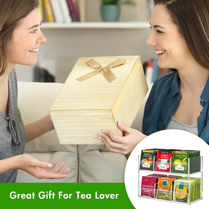 BEYGORM Acrylic Tea Bag Organizer - Image 5