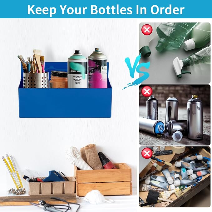 Magnetic Aerosol Spray Can Holder, Magnet Toolbox Bottle Holder, Tool Box - Image 5