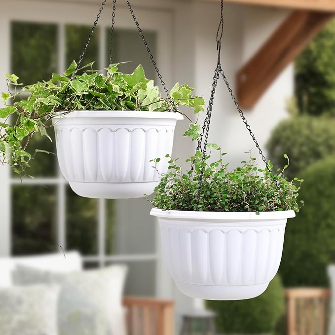 YIKUSH 12 Inch Hanging Planters - Image 8