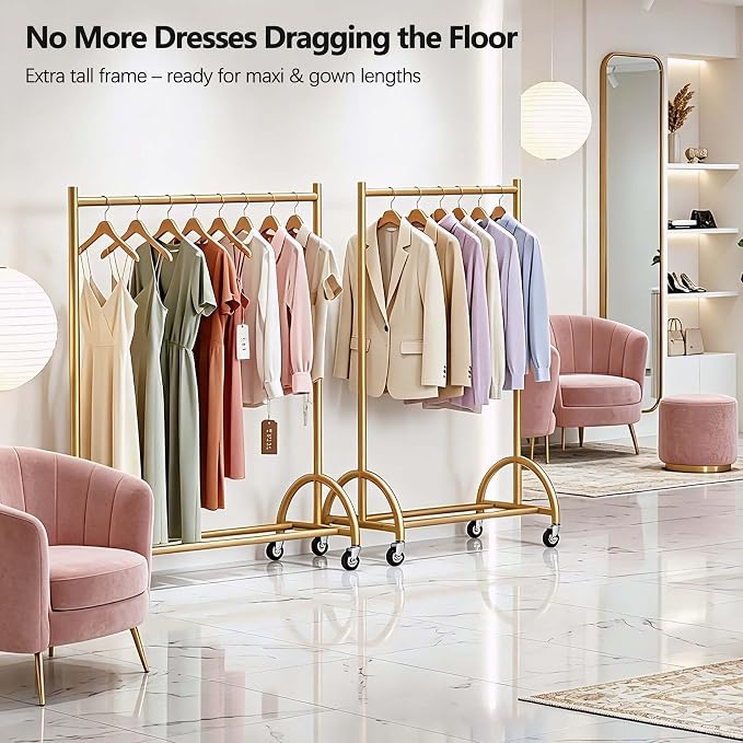 MISSLO Heavy Duty Clothing Rack - Image 8