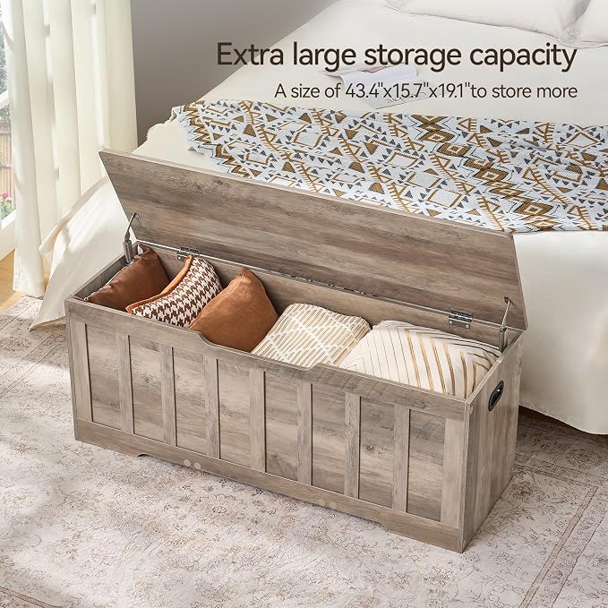 VANKILEY 47.2" Storage Chest Extra Large, Storage Trunk - Image 5