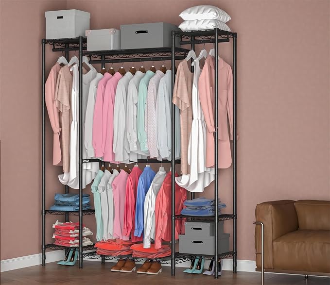 Garment Rack Heavy Duty Clothes Rack - Image 4