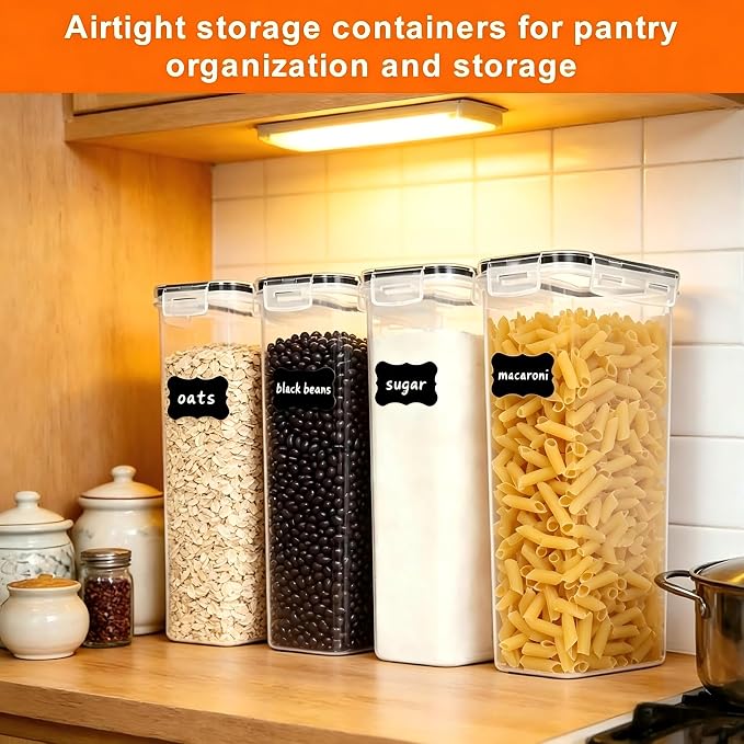 4 Pack Airtight Food Storage Containers - Image 7