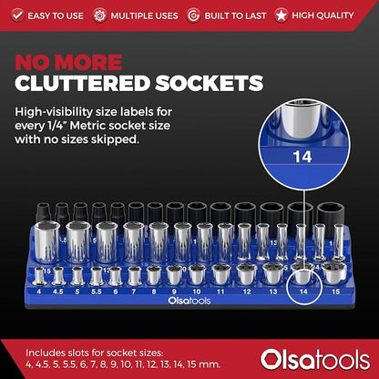 Olsa Tools Magnetic Socket Organizer - Image 3