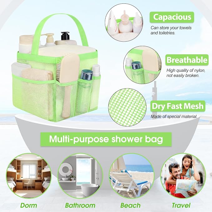 Mesh Shower Caddy Portable - Image 3