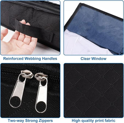 Fixwal 4 Pack Black Underbed Storage Bags - Image 4