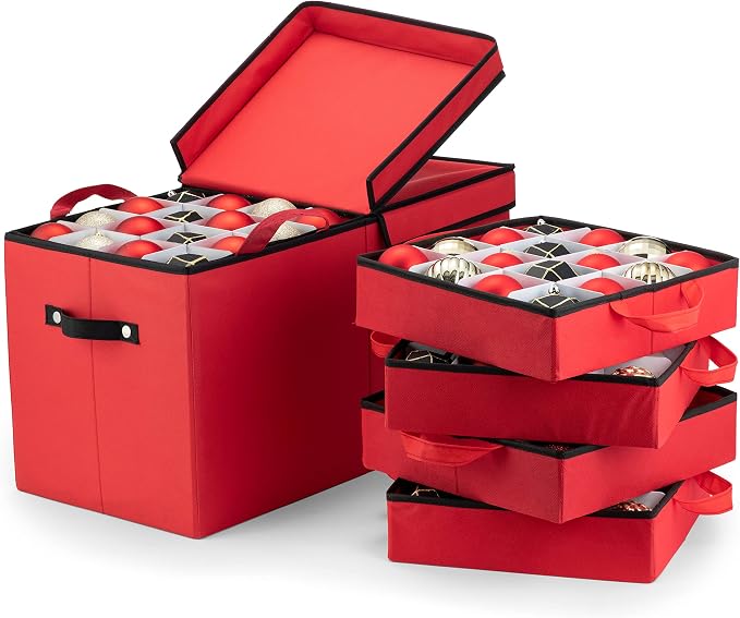 ZOBER Christmas Ornament Storage Box by ZOBER