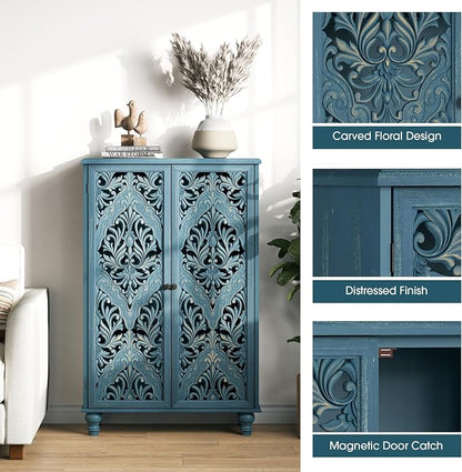 JOINICE 47" Tall Accent Cabinet - Image 3