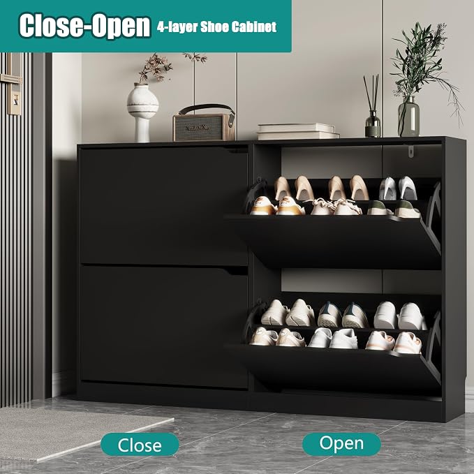Xixini Shoe Storage Cabinet for Entryway - Image 3