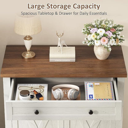 Farmhouse Shoe Storage Cabinet, 5-Tier High Boots Organizer - Image 5
