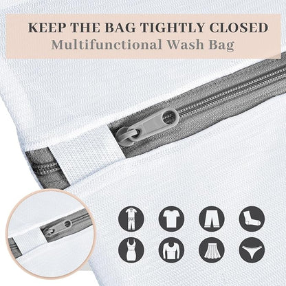36 Pieces Mesh Laundry Bags Fine Mesh Wash Bags - Image 3