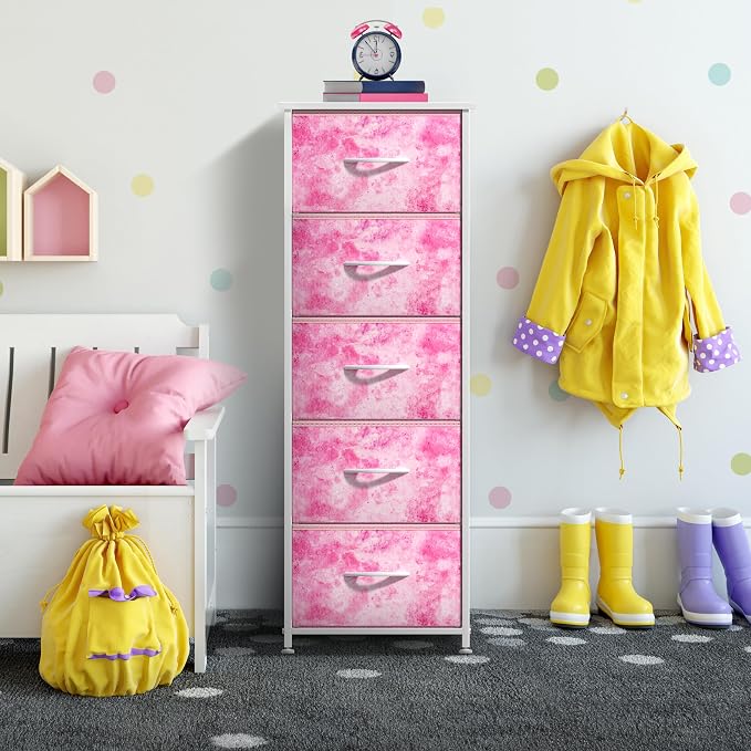 Sorbus Fabric Dresser for Kids Bedroom - Image 6