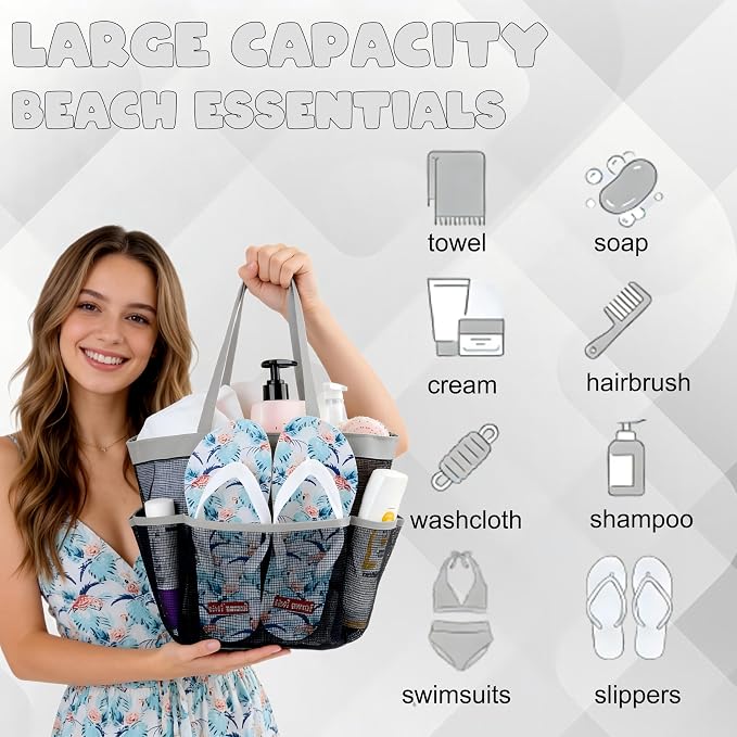 Mesh Shower Caddy Portable - Image 2