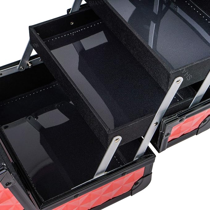 SHANY Chic Makeup Train Case Cosmetic Box Portable Makeup Case Cosmetics Beauty - Image 8