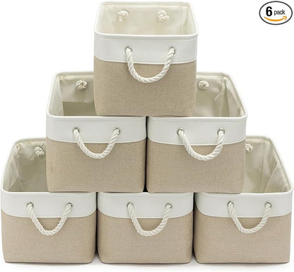 15x11x10 In Foldable Fabric Large Storage Bins by VQRTEXAStorageBasket