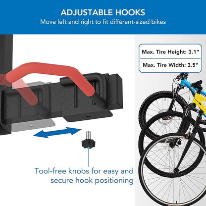 Mount-It! WheelsUp Bike Wall Mount - Image 8