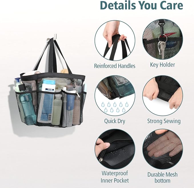 Mesh Shower Caddy Portable - Image 5
