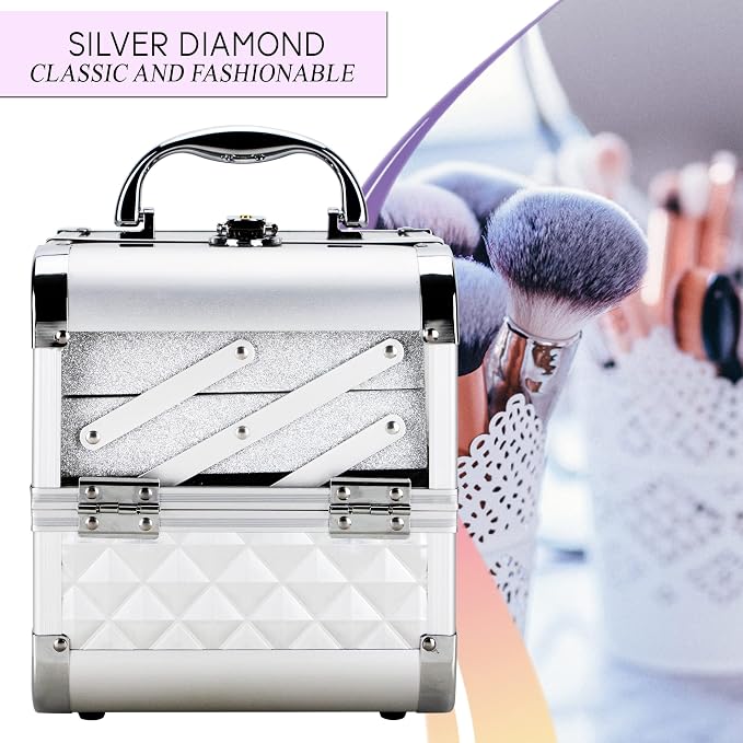 Ver Beauty Makeup Box Cosmetic Train Case - Image 2