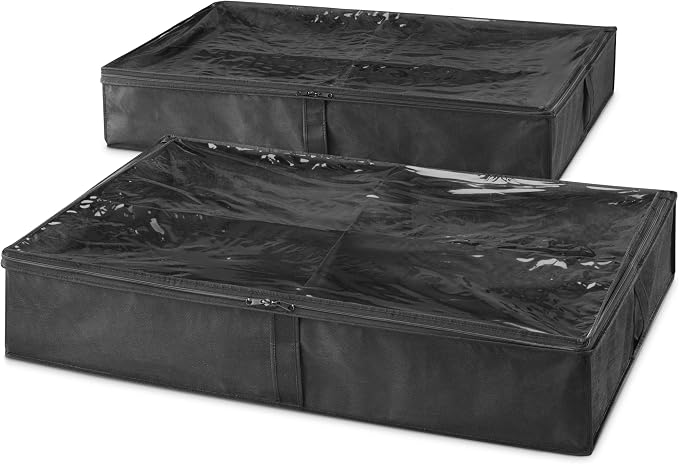 Whitmor 4 Section Underbed Boot Bag Set of 2 - Image 3