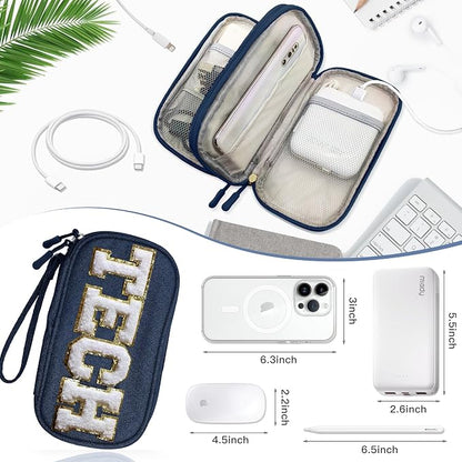 COSHAYSOO Small Electronics Organizer Bag - Image 4