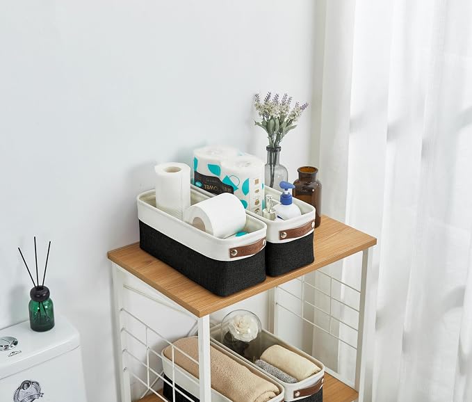 DECOMOMO Narrow Storage Bins Small Baskets - Image 8