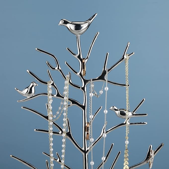 MORE&LESS Tree and Deer Jewelry Rack, - Image 5