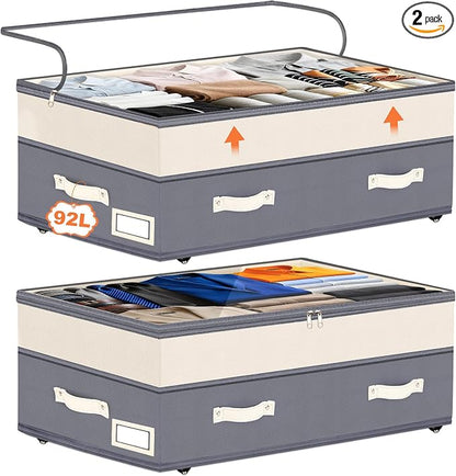 Dolicer 2 Pack Under Bed Storage by DolicerLANDSCAPEQ