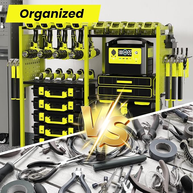 Heavy-Duty Power Tools Organizer Cart - Image 6