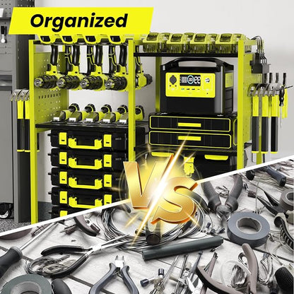 Heavy-Duty Power Tools Organizer Cart - Image 6