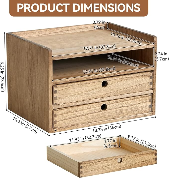 KIRIGEN Desktop Organizer Cabinet - Image 2