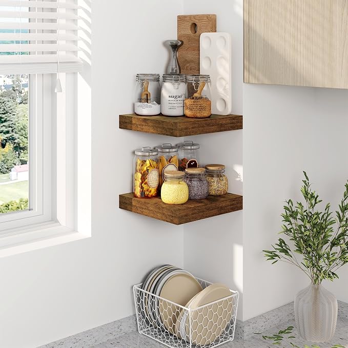 Fun Memories Floating Shelves, 8 Inch Deep Floating Shelves - Image 2