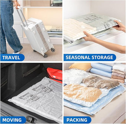 TAILI 8 Pack Vacuum Storage Bags, Jumbo Size, Vacuum Seal Bags - Image 9