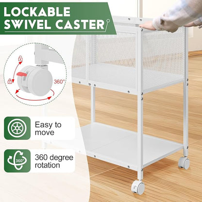 Sbanmao Rolling File Cart, Mobile File Cabinet - Image 6