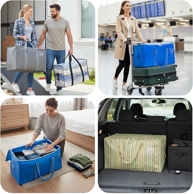 BALEINE 8-Pack Oversized Moving Bags - Image 3