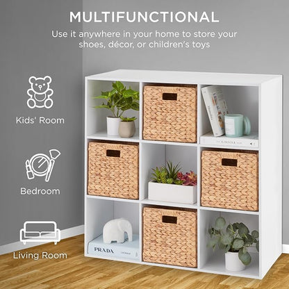 Best Choice Products 9-Cube Storage Organizer, 13.5in Shelf Opening, Display - Image 4