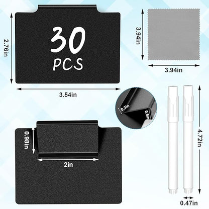 33PCS Basket Labels Clip On, 30 Labels - Image 2