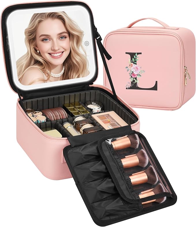 Relavel Initial Makeup Bag by Relavel