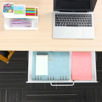 Under Desk Drawer White 21" - Image 8