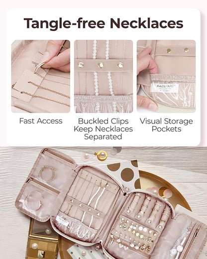 BAGSMART Travel Jewelry Case, Jewelry Organizer - Image 4