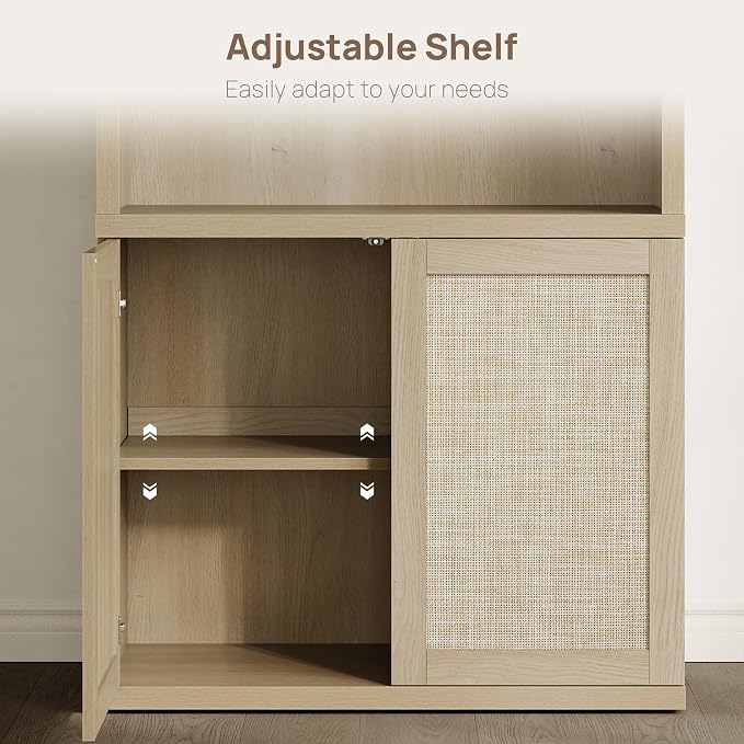 SICOTAS 70.5" Tall Bookshelf - Image 7